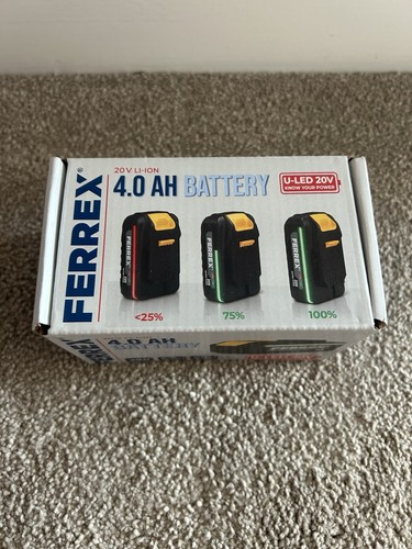 Ferrex 20v ion - li-ion, 4.0ah