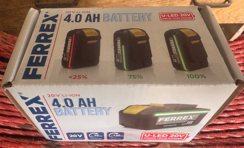New style 20v ion - li-ion, 4.0