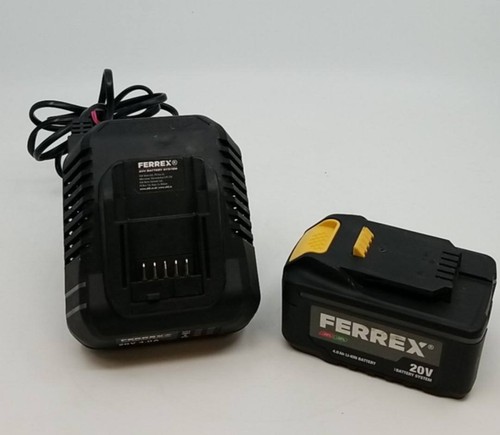 Ferrex battery charger and 20v - ferrex,