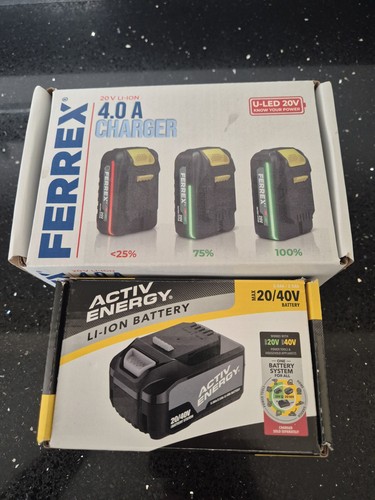 New activ energy 40v battery - new,