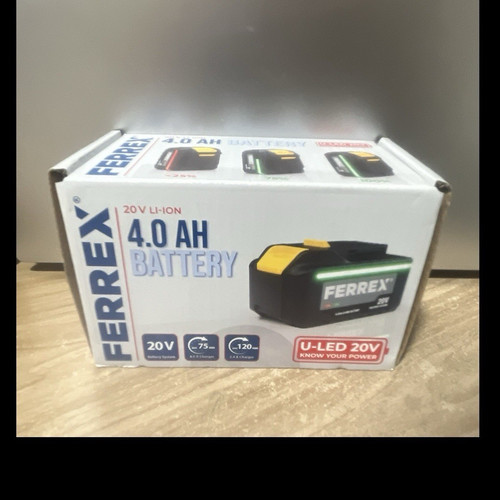 Ferrex 20v 0ah ion - 20v, li-ion