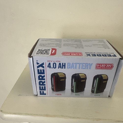 Ferrex 20v ion - ferrex, li-ion