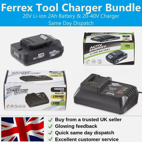 Ferrex activ energy 20v 2ah - activ,