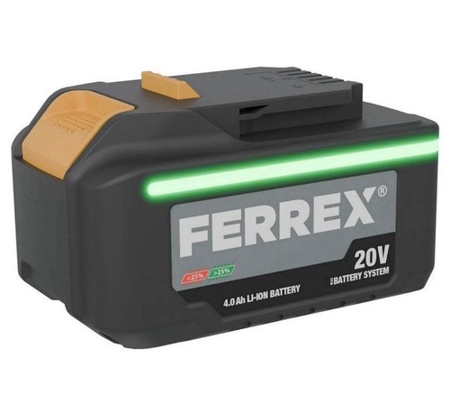 Ferrex 20v ion 0ah - 20v, 4.0ah