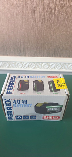 Ferrex 20v 0ah ion - ferrex, 4.0ah